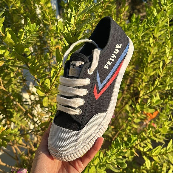 Feiyue 1920s Navy Canvas Sneakers – 7W / EUR 38 Heritage Style - Picture 8 of 13